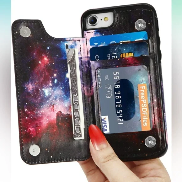 iPhone SE wallet case - Picture 5 of 8